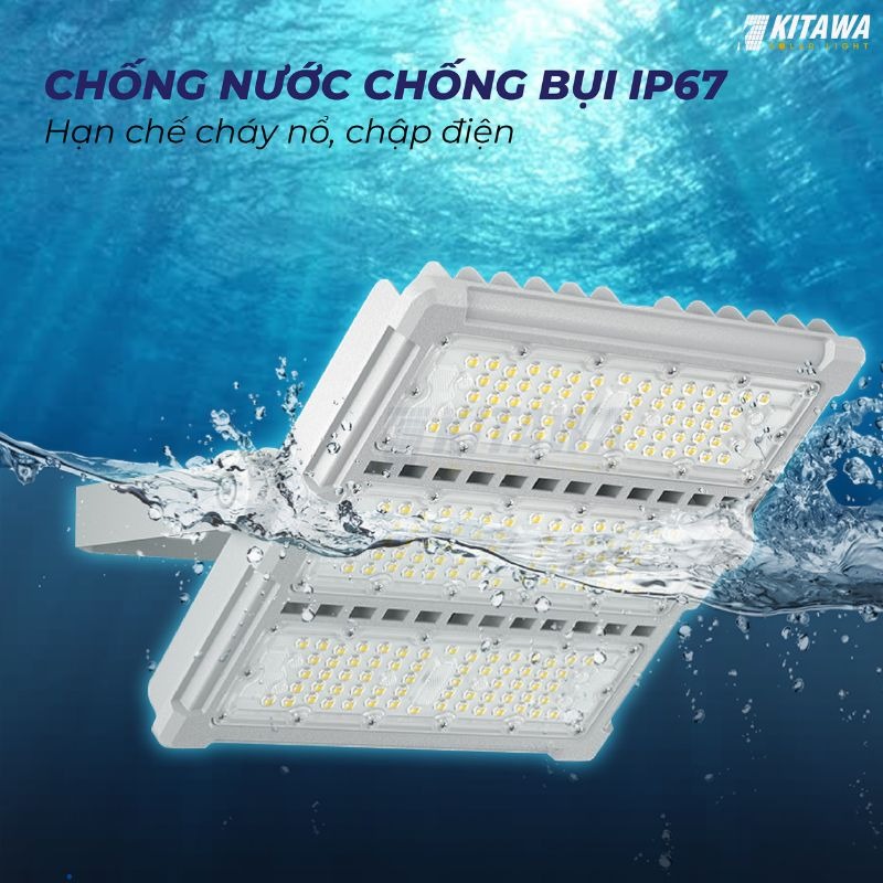 Đèn Pha LED 200W AC.DP05.200 Kitawa Chip Philips 4