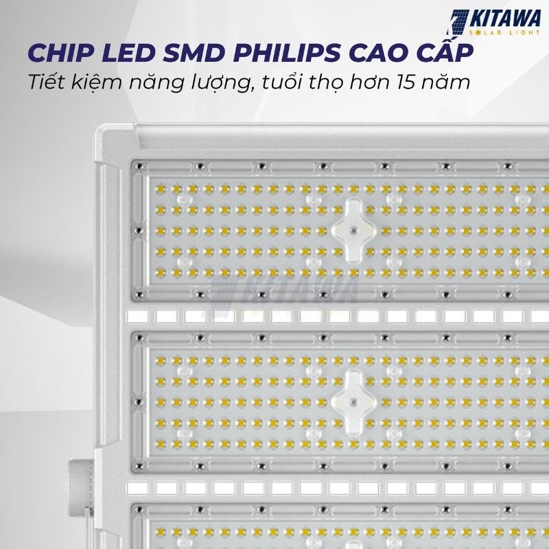 Đèn Pha LED 200W AC.DP05.200 Kitawa Chip Philips 3