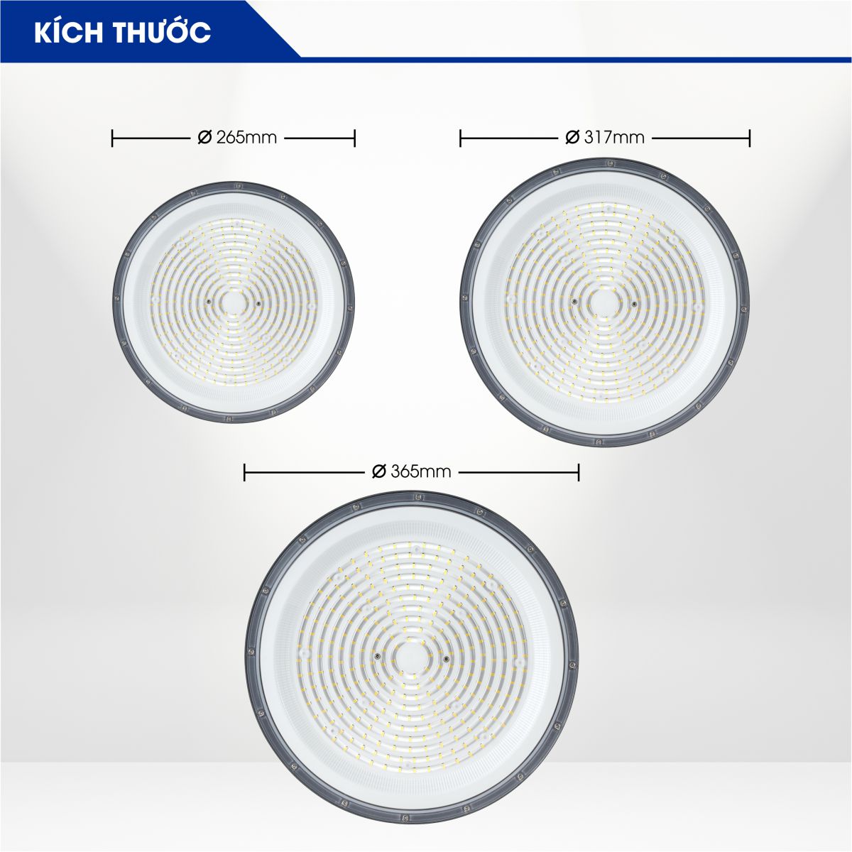 Đèn Led HighBay 100W ML-UHB100 Mỹ Linh Lighting - 2