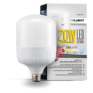 Đèn LED Bulb 20W VLEBL20PL1 VI-LIGHT trụ nhựa (ánh sáng vàng/ trung tính/ trắng)