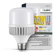 Đèn Led Bulb 20W VLEBL20AL1 VI-LIGHT trụ nhôm (ánh sáng vàng/ trung tính/ trắng)