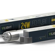 Đèn LED Tube Thủy Tinh T8 1m2 24W VLETU24SL12 VI-LIGHT (ánh sáng vàng/ trung tính/ trắng)