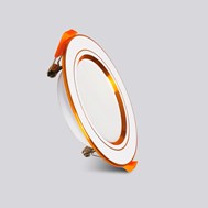 Đèn led downlight 5W, 7W, 9W, 12W Series DLV2 DOB viền vàng MPE