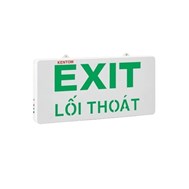 Đèn Exit lối thoát hiểm KT-710 (1 mặt), KT-720 (2 mặt) KENTOM