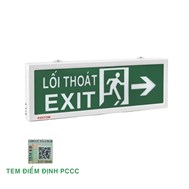 Đèn Exit thoát hiểm KT-630 (1 mặt), KT-640 (2 mặt) KENTOM