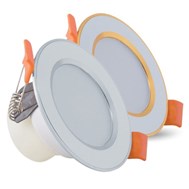 Đèn led downlight đổi màu AT10 ĐM 60/3W Rạng Đông (viền vàng/bạc)