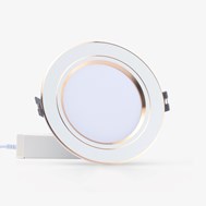 Đèn led downlight đổi màu AT10 ĐM (7W, 9W, 12W) Rạng Đông viền vàng