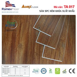 Sàn nhựa hèm khóa Romex Floor TA017