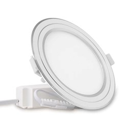 Đèn Led Panel 7W, 9W, 12W đổi màu PT-05-ĐM viền bạc Rạng Đông