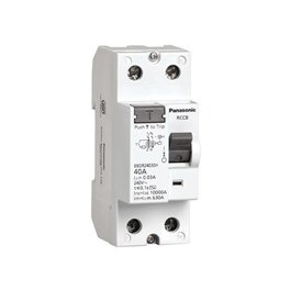 Cầu dao chống rò RCCB 2P 30mA (25A, 32A, 40A, 63A) PANASONIC