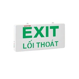 Đèn Exit lối thoát hiểm KT-710 (1 mặt), KT-720 (2 mặt) KENTOM