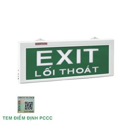 Đèn Exit thoát hiểm KT-680 (1 mặt), KT-690 (2 mặt) KENTOM